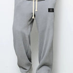 Wide Leg Drawstring Trousers for Men