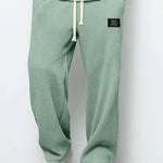 Wide Leg Drawstring Trousers for Men