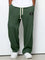 Wide Leg Drawstring Trousers for Men
