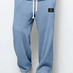 Wide Leg Drawstring Trousers for Men