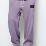 Wide Leg Drawstring Trousers for Men