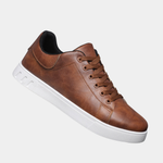 Lace-Up Leather Trainers for Men