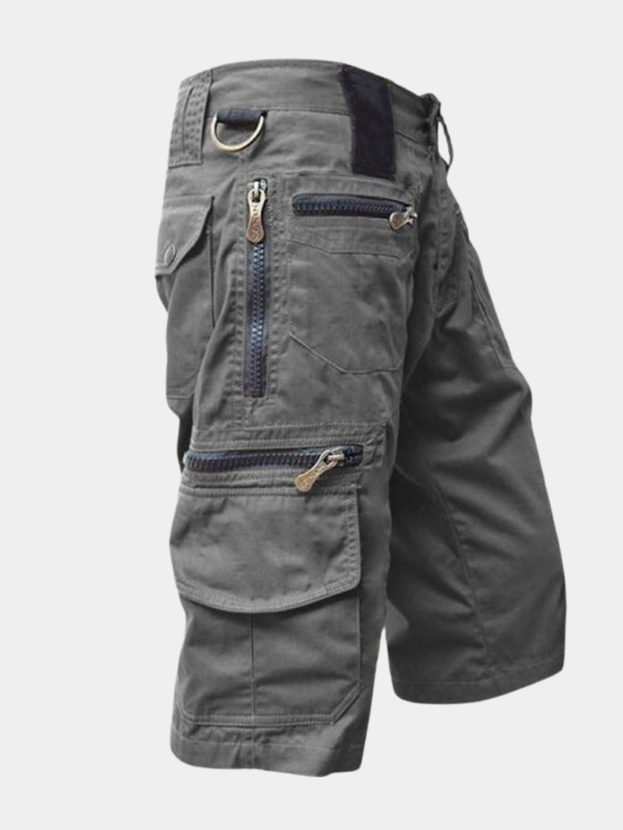 Cargo Shorts with Multiple Pockets for Men