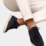Lace-Up Suede Desert Boots for Men
