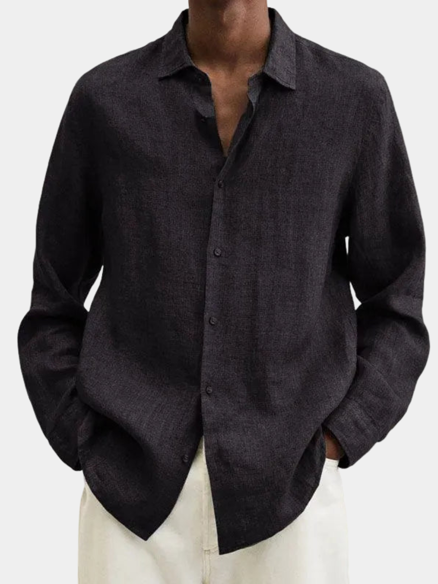 Oversized Linen Shirt for Men
