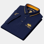 Button-Up Polo Shirt for Men