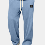 Wide Leg Drawstring Trousers for Men