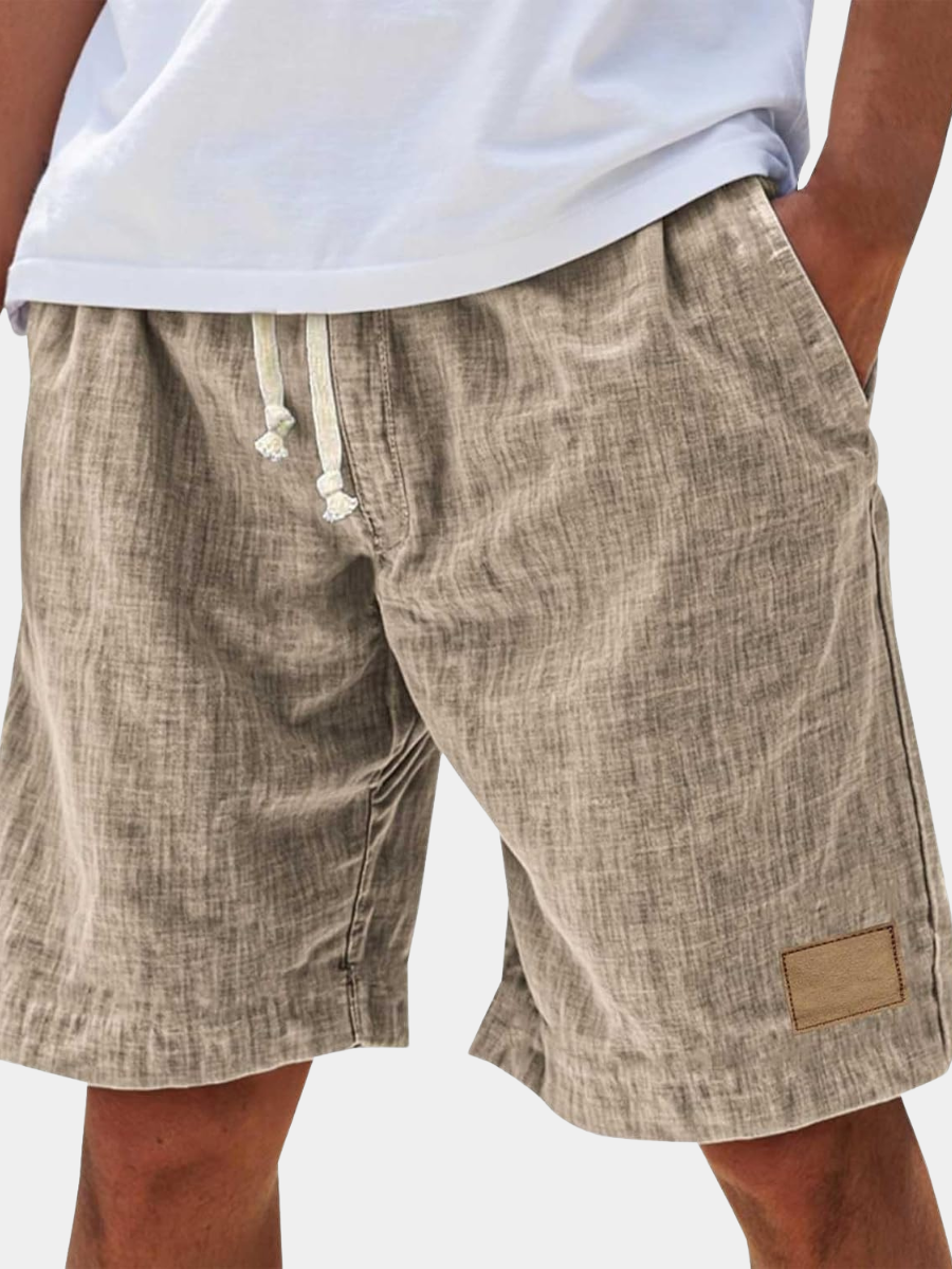 Linen Drawstring Shorts for Men