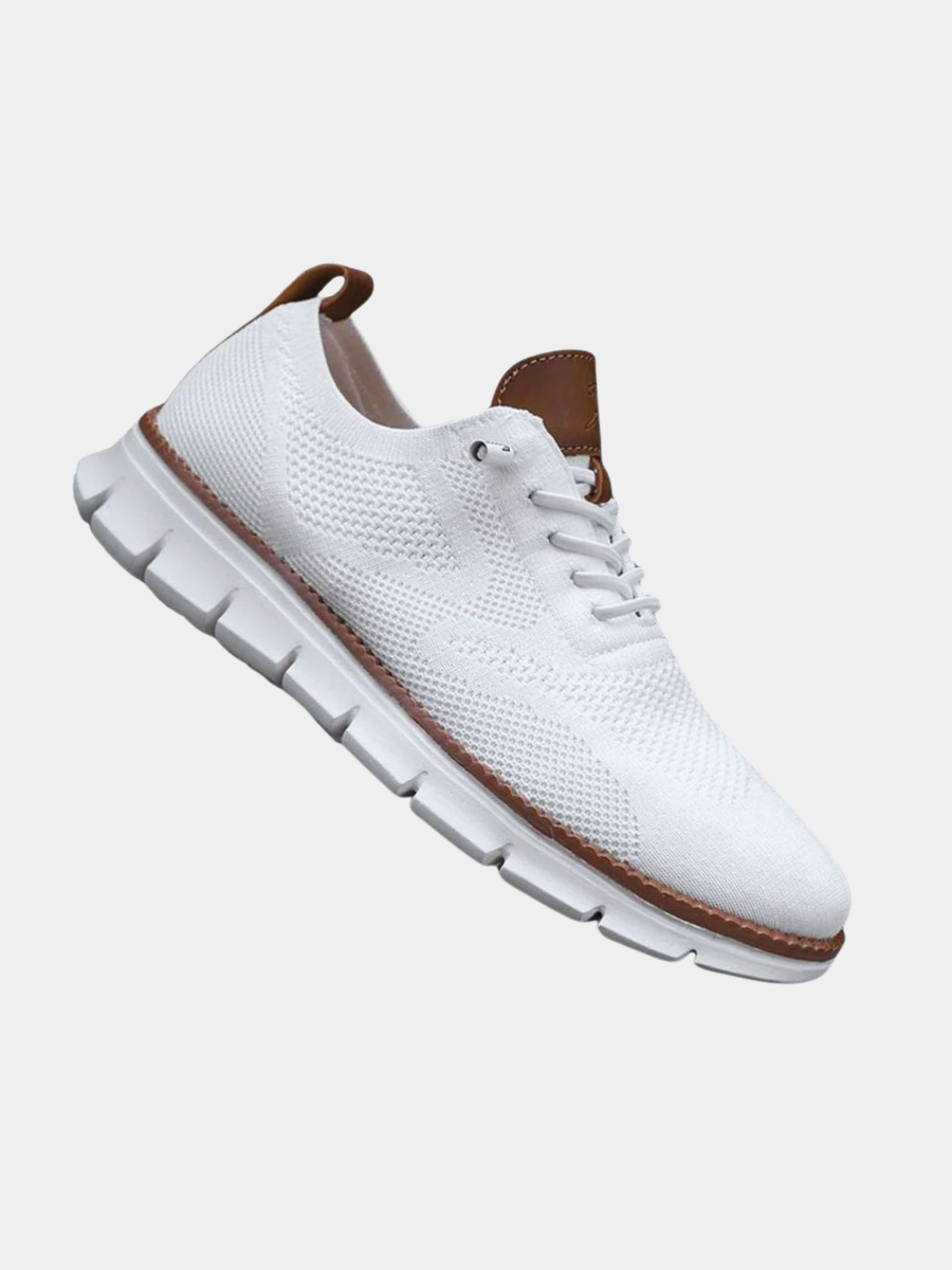 Lace-Up Knit Trainers for Men