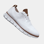Lace-Up Knit Trainers for Men
