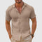 Short Sleeve Relaxed Collar Shirt for Men