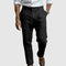 Linen Straight Leg Chino Trousers for Men
