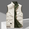 Cargo Vest with Zip-Up for Men