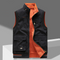 Cargo Vest with Zip-Up for Men