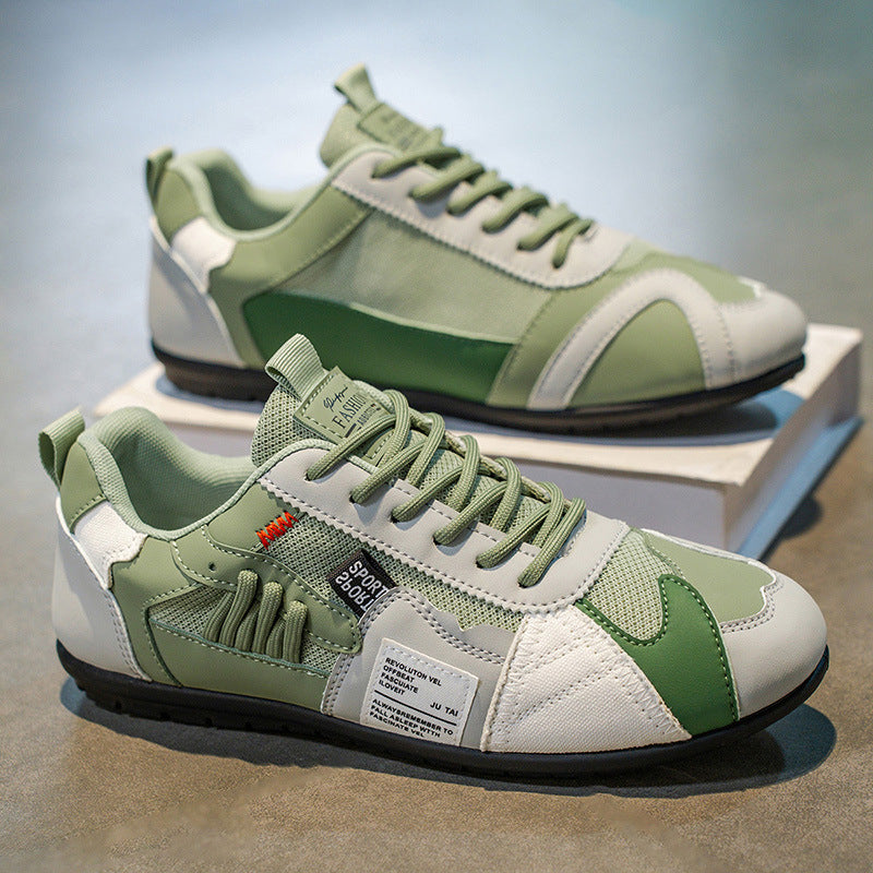 Lace-Up Colour-Block Trainers for Men