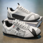 Lace-Up Colour-Block Trainers for Men