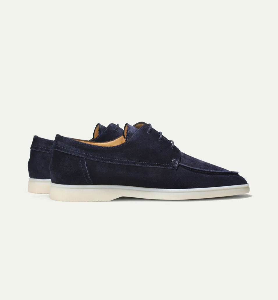 Lace-Up Suede Desert Boots for Men