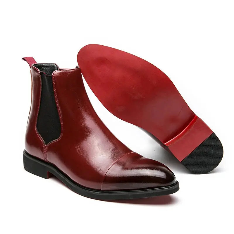 Chelsea Boots with Elasticated Gusset for Men