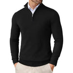 Half-Zip Crew Neck Jumper for Men
