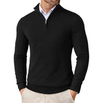 Half-Zip Crew Neck Jumper for Men