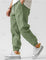 Linen Relaxed Fit Jogger Trousers for Men