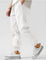 Linen Relaxed Fit Jogger Trousers for Men