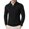 Slim Fit Quarter Zip Jumper for Men