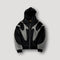 Patchwork Zip-Up Hoodie for Men