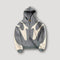 Patchwork Zip-Up Hoodie for Men