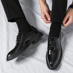 Lace-Up Derby Shoes for Men