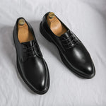 Lace-Up Derby Shoes for Men