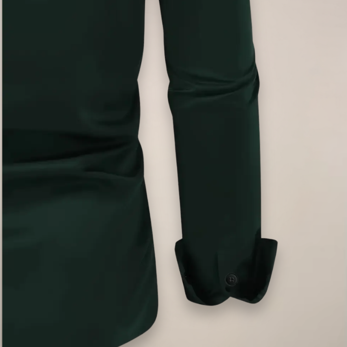 Long Sleeve Notched Collar Shirt for Men