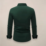 Button-Down Long Sleeve Oxford Shirt for Men
