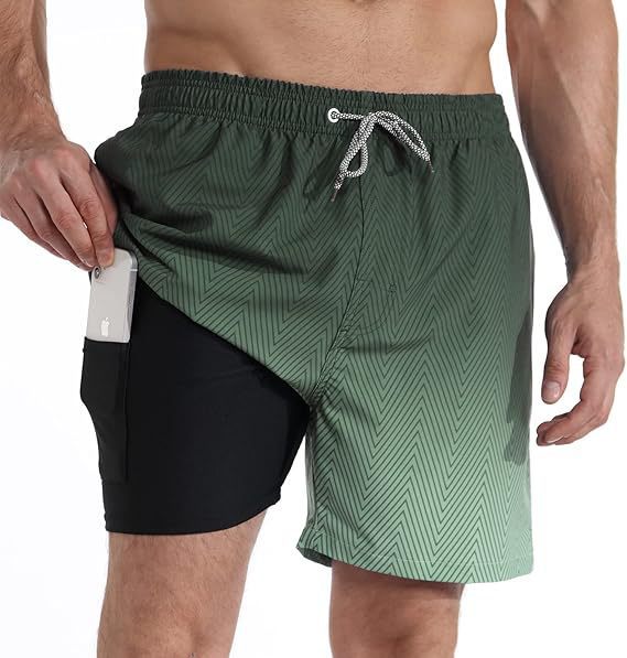Quick Dry Swim Shorts for Men