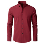 Slim Fit Long Sleeve Shirt for Men