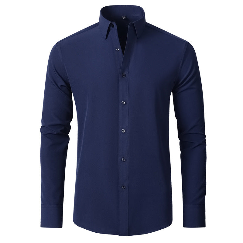 Slim Fit Long Sleeve Shirt for Men
