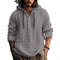 Linen Blend Hoodie Shirt for Men
