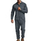Ribbed Knit Button-Down Shirt and Jogging Trousers Set for Men