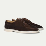 Lace-Up Suede Desert Boots for Men