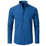 Slim Fit Long Sleeve Shirt for Men