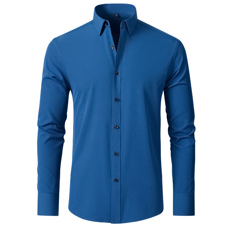 Slim Fit Long Sleeve Shirt for Men