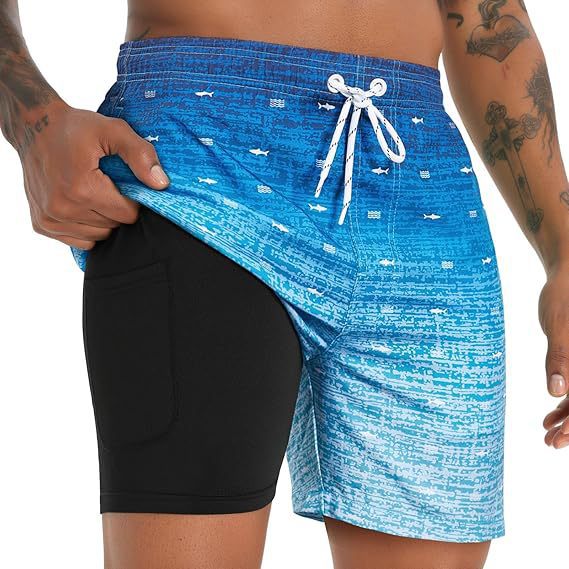 Quick Dry Swim Shorts for Men
