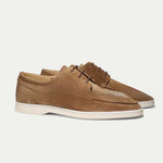 Lace-Up Suede Desert Boots for Men