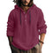 Linen Blend Hoodie Shirt for Men