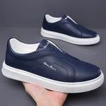 Leather Slip-On Trainers for Women