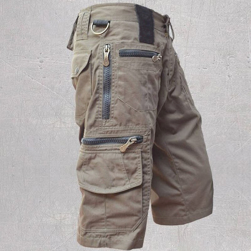 Cargo Shorts with Multiple Pockets for Men