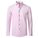 Slim Fit Long Sleeve Shirt for Men