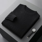 Crew Neck Cashmere Jumper for Men