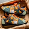 Lace-Up Colour-Block Trainers for Men