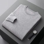 Crew Neck Cashmere Jumper for Men